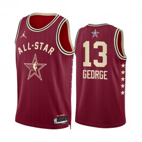 NBA Mænd Trøje All-Star 2024 Western Conference Paul George Rød Swingman